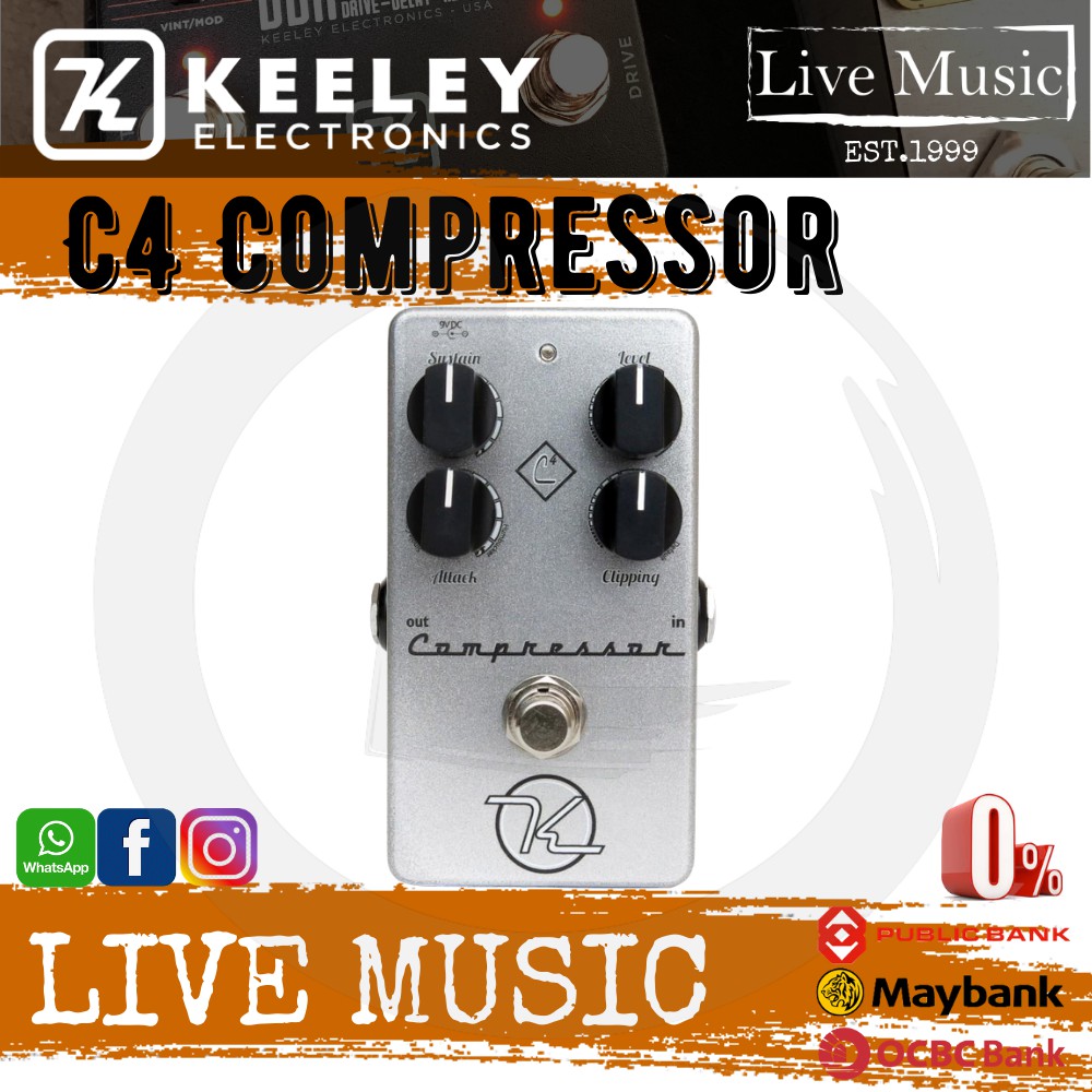 Keeley C4 Compressor - ギター