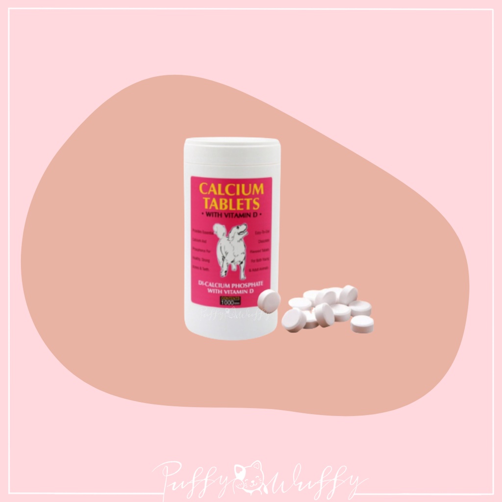 Dinos Calcium Tablet Vitamin D for Dogs (repack) | Shopee Malaysia