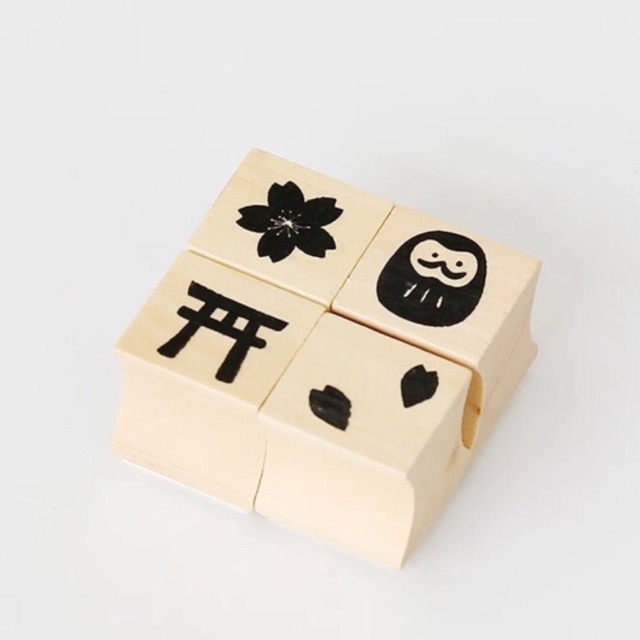 Japan Rubber Stamps (Sakura & Shrine) Shopee Malaysia