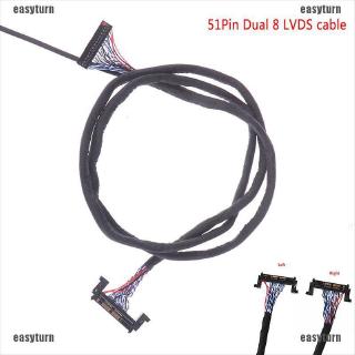 LVDS Cable 30 Pin, 1-Ch 8-Bit, For LG Type Panel (Right  Supply-FFC-Connector) 