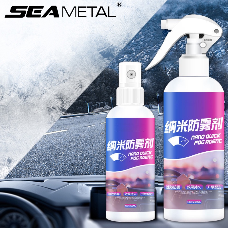 SEAMETAL 100ML Car Glass AntiFog Agent Windshield Window Anti Fog