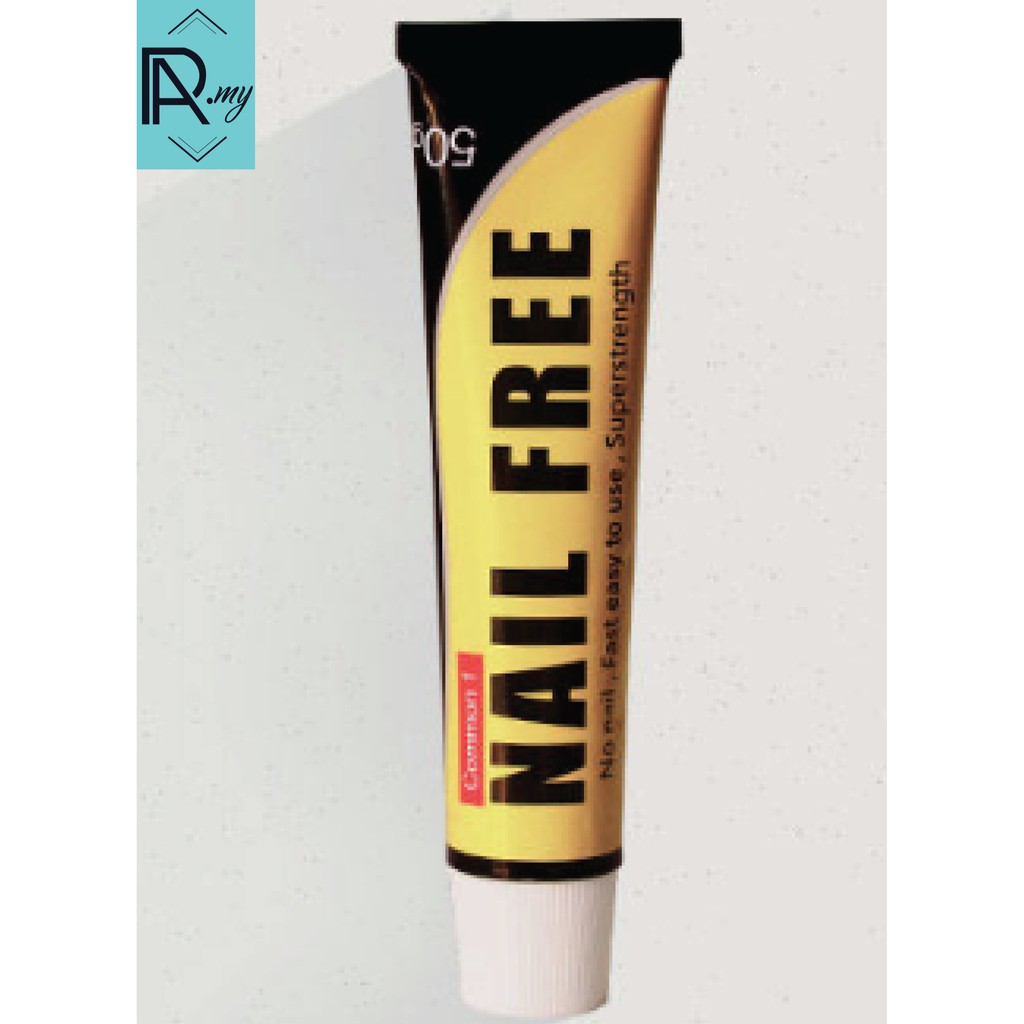 💥READY STOCK 💥Sealant Fix Adhesive Glue Free Nail Glue GAM VIRAL