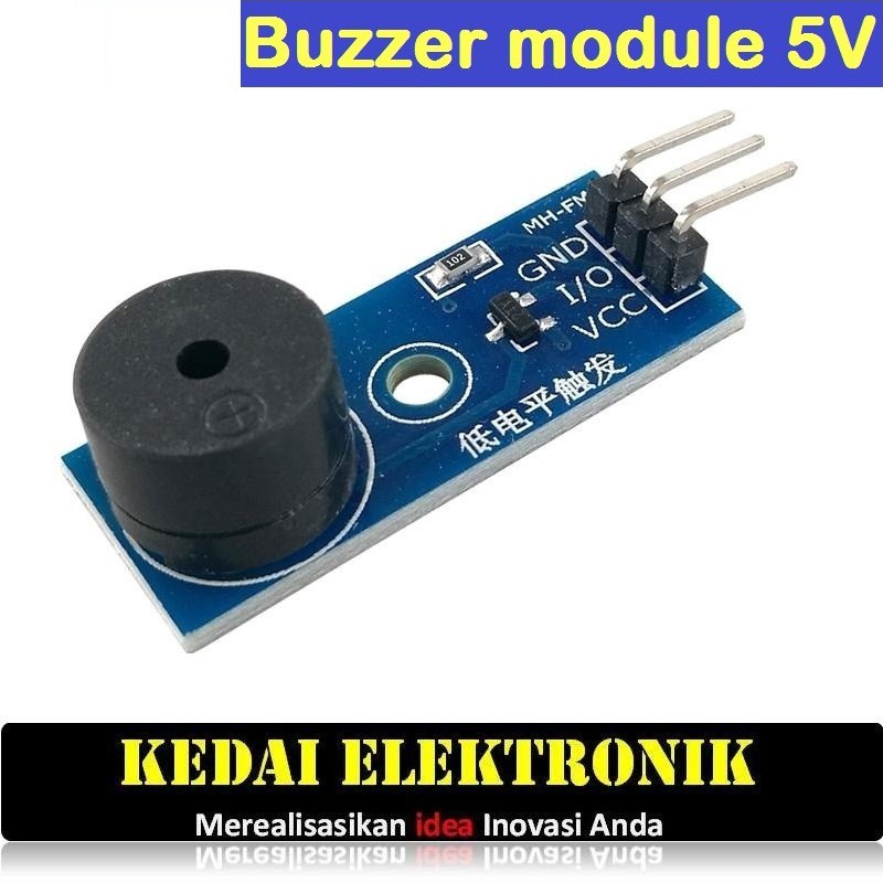 Buzzer module: 5V Active for arduino | Shopee Malaysia
