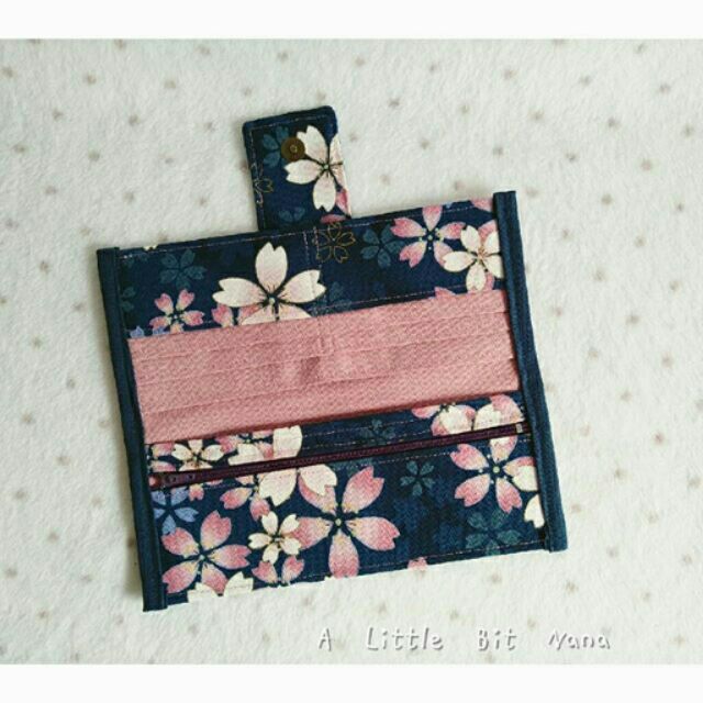 Handmade Bifold Wallet(Sakura) | Shopee Malaysia