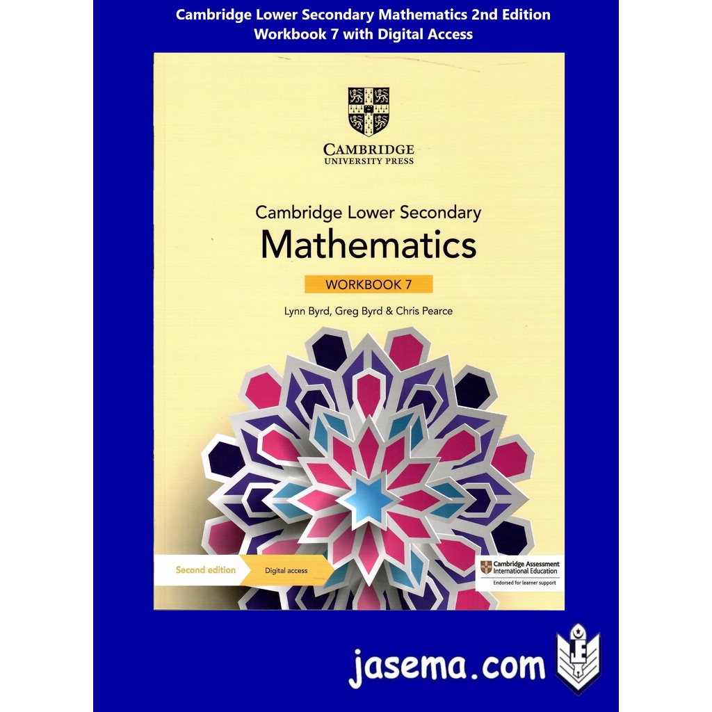 Cambridge Lower Secondary Mathematics 2nd Edition Workbook 7 With ...