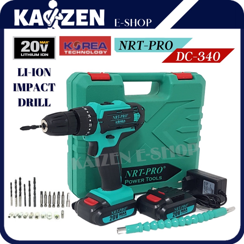 Cordless nrt store dc340 set 20v