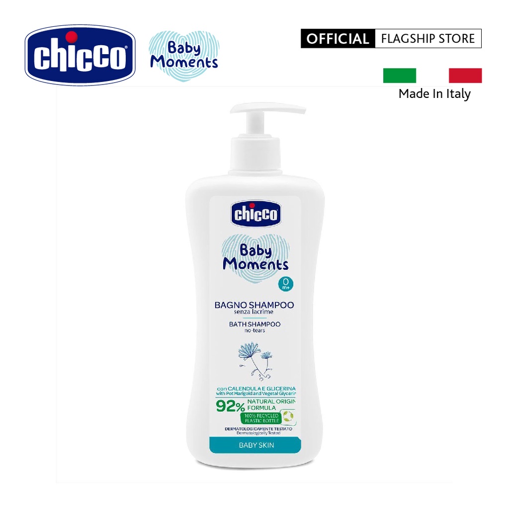 Set Igiene Neonato Chicco Baby Moments - Bagno Corpo, Shampoo E Saponetta, Per Pelli Sensibili - Foto 7