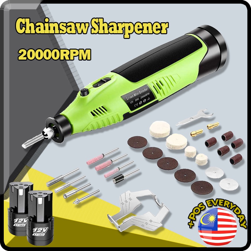 Electric Chainsaw Power Grinder Sharpener Mini Chain Saw Sharpening ...