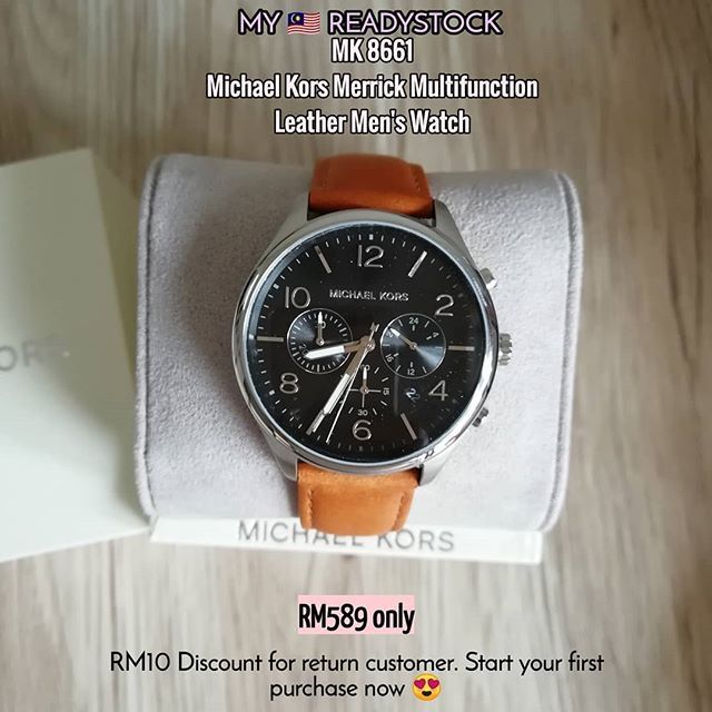 Michael kors merrick discount watch