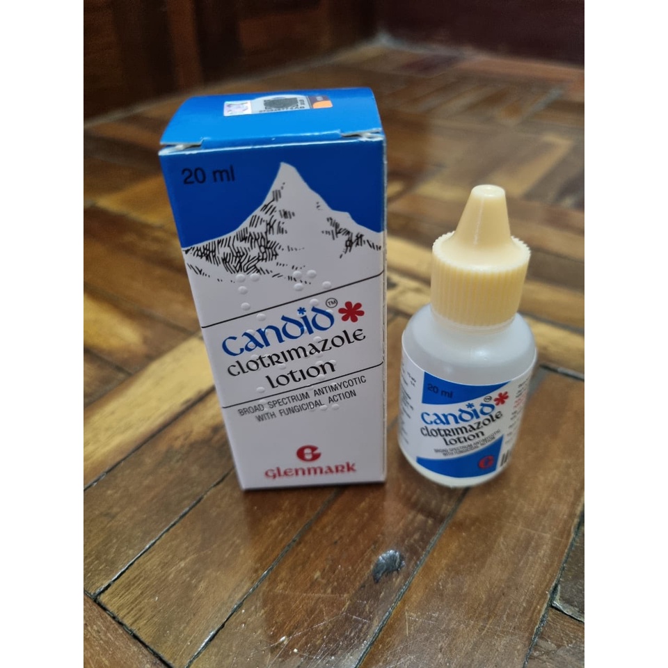 Candid Clotrimazole Lotion Anti Fungal Nail Treatment (20ml) Shopee