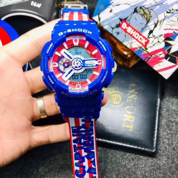 G shock captain america edition best sale