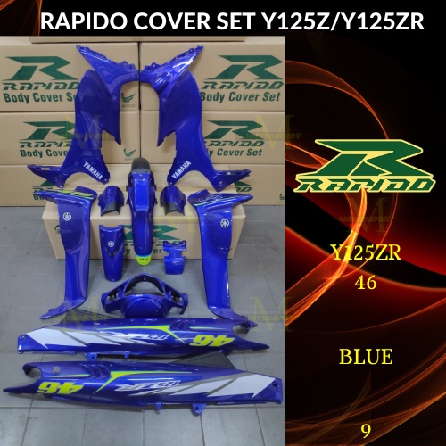 Rapido Body Cover Set Y Zr Zr Blue Sticker Tanam Airbrush