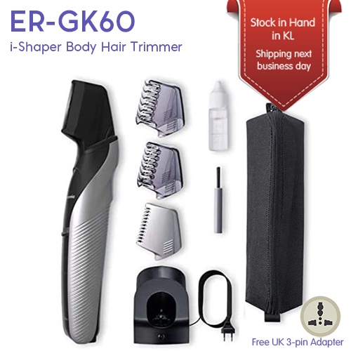 Panasonic ERGK60 iShaper Electric Body Hair Trimmer and Groomer for