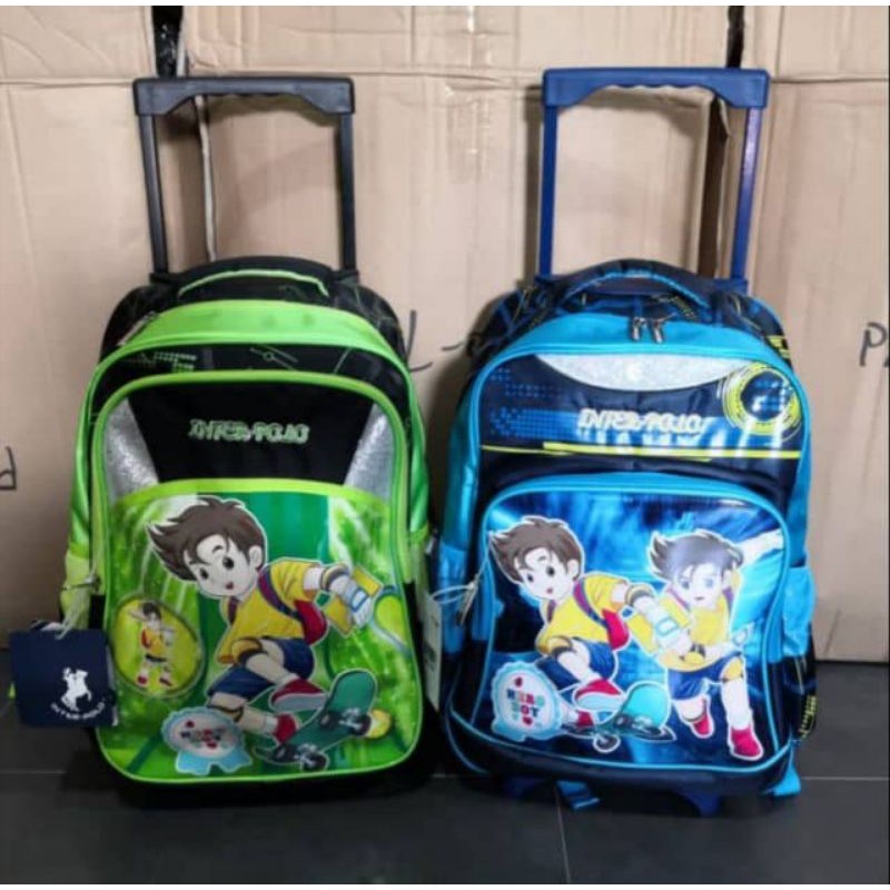 [Pre Order] Waterproof Trolley School bag Shopee Malaysia