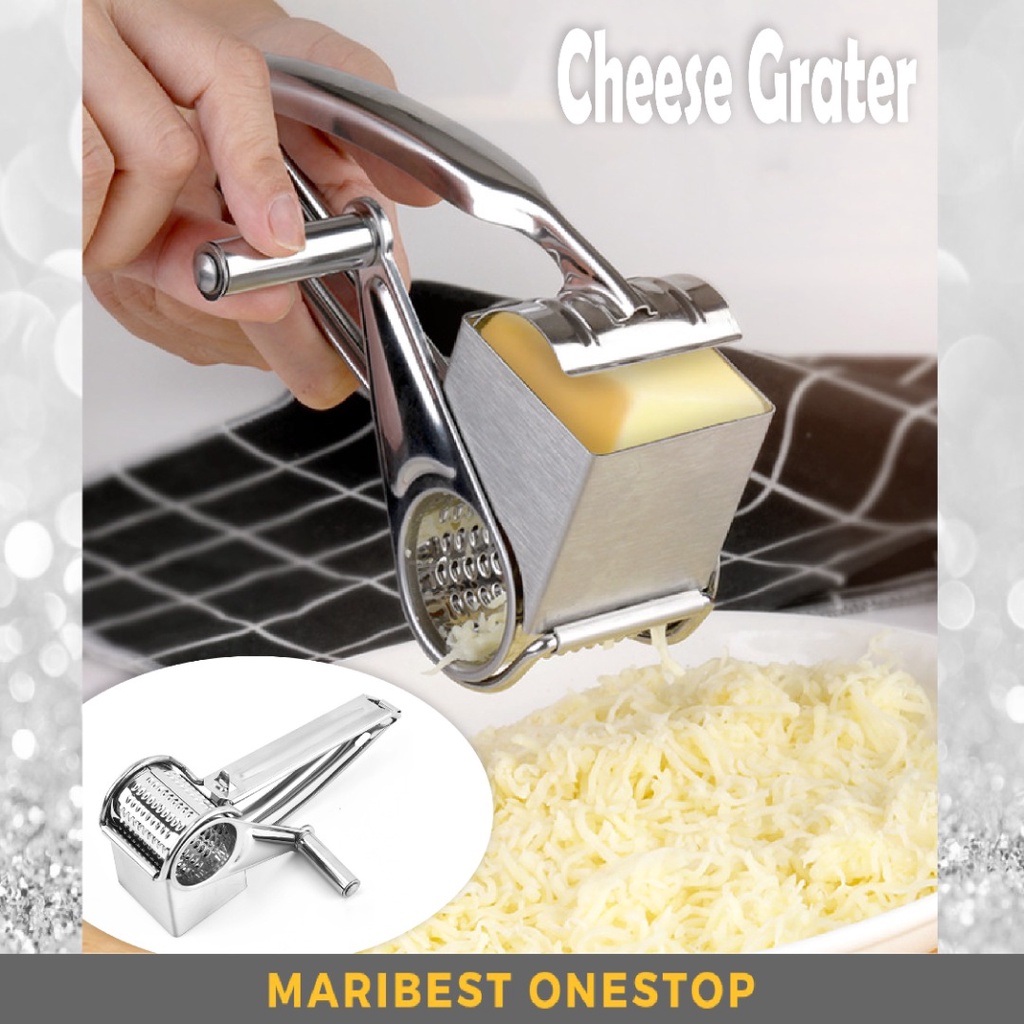 Rotary Cheese Grater Cheese Slicer Shredder Tools Knife Mozzarella ...