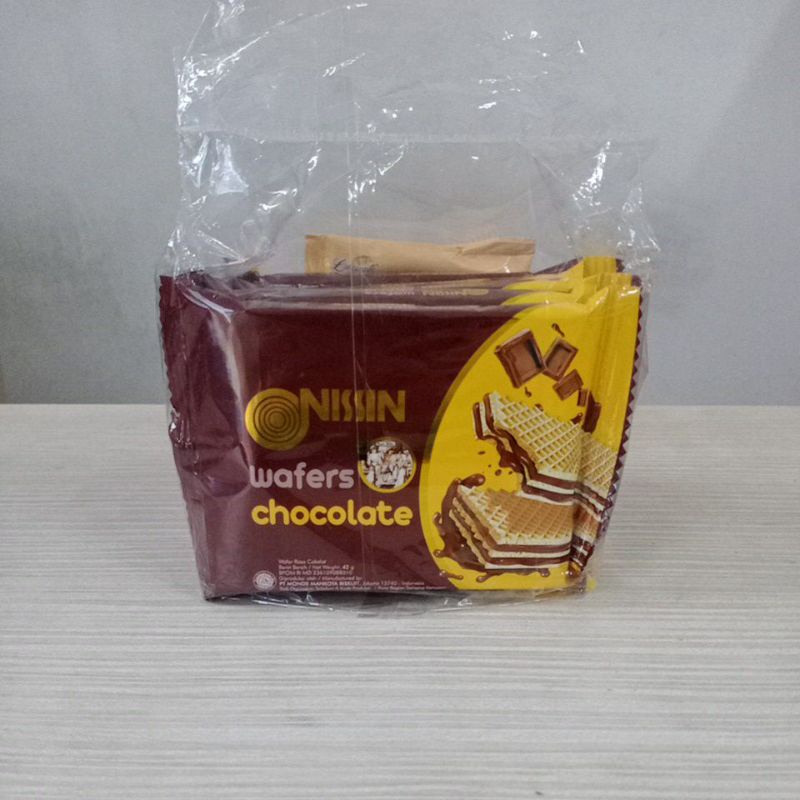 Nissin WAFERS CHOCOLATE Contents 5/NISSIN WAFER Shopee Malaysia