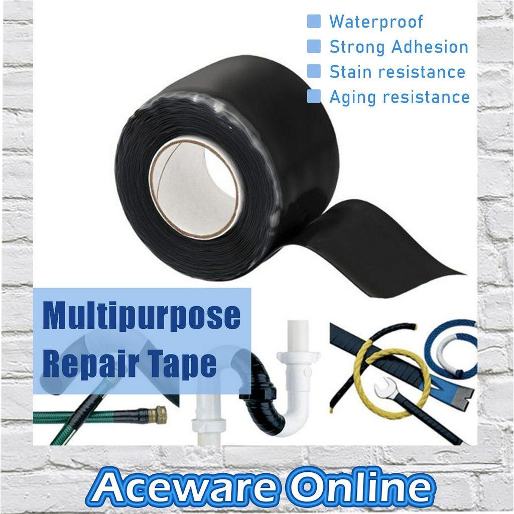 1.5M x 25mm Silicone Self Adhesive Tape Leak Proof Water Pipe Repair