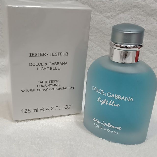 Light blue intense online tester