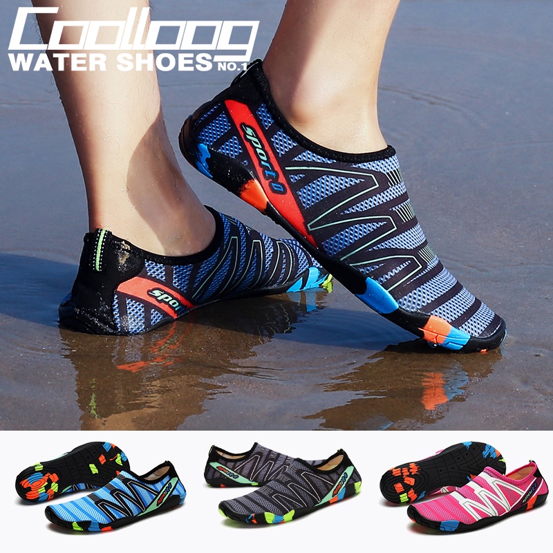 Water shoes Swimming shoes Outdoor Beach snorkeling Wading shoes quick ...