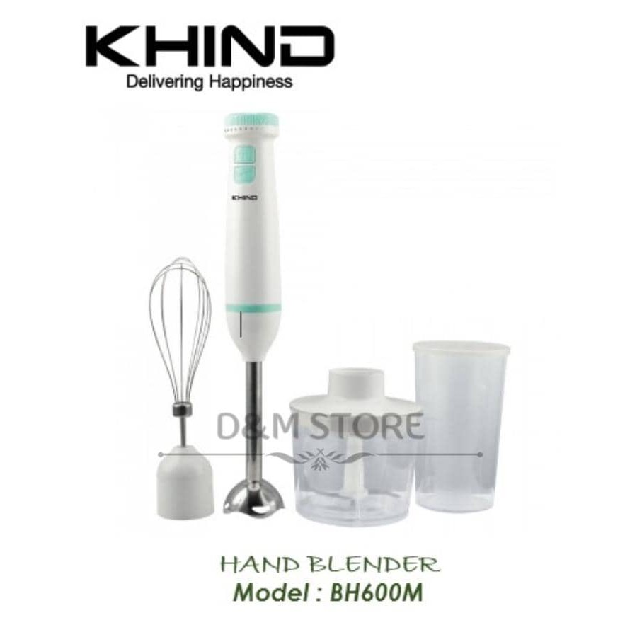 Khind BH600M Hand Blender (600W) Shopee Malaysia