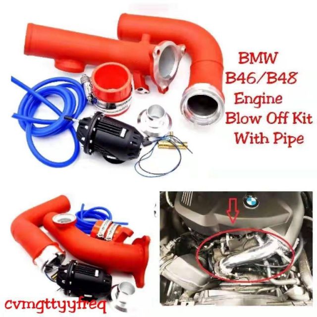 Engine Blow Off Kit With Pipe BMW B46 /B48 Engine 320i 520i 2016 ...