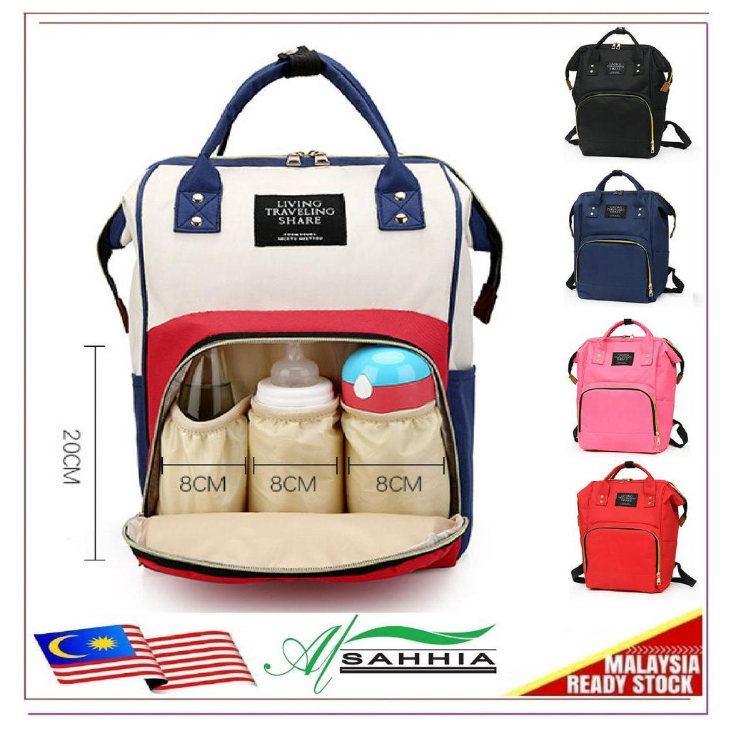5pcs/set Multi-functionBaby Diaper Bag Suits For Mom Baby Bottle Holder  Mother Mummy Stroller Maternity Nappy Bags Sets