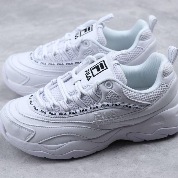 Fila Fusion Ray 2019 Pure White Shopee Malaysia