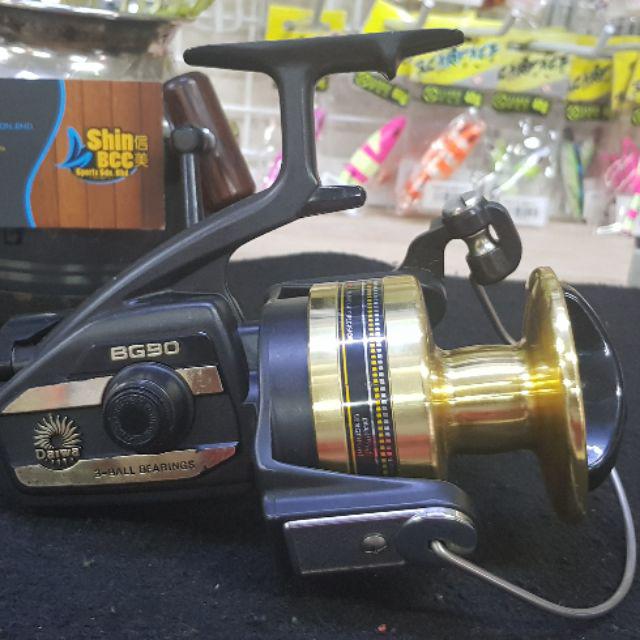 daiwa bg90 spinning reel Black Gold (BG90)  Mahigeer Water Sports quality components and industry Daiwa Fishing Reel,5/11-BG90 : Buy