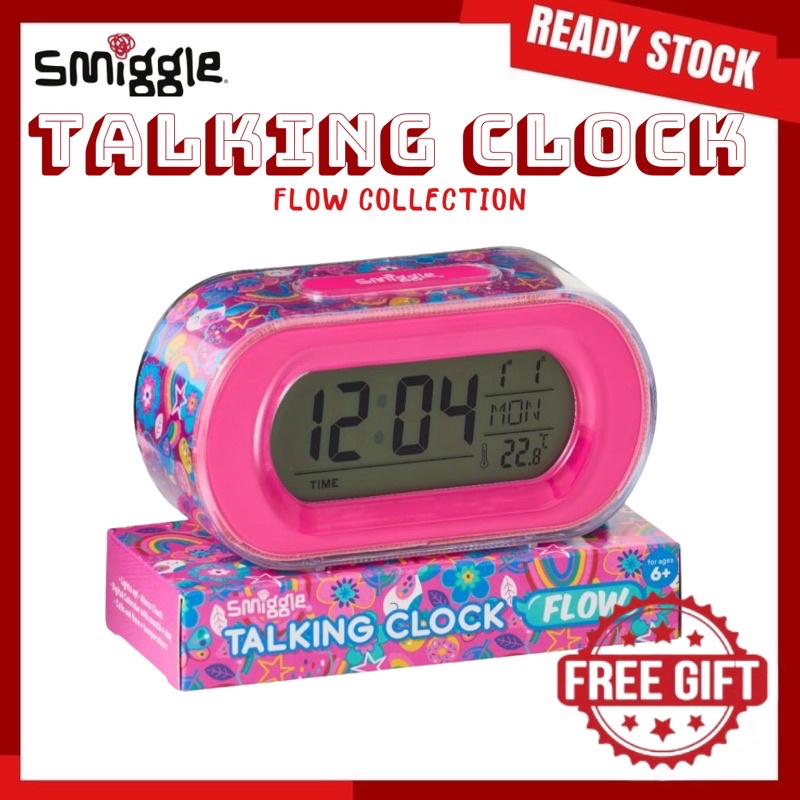 Smiggle Talking Clock Shopee Malaysia