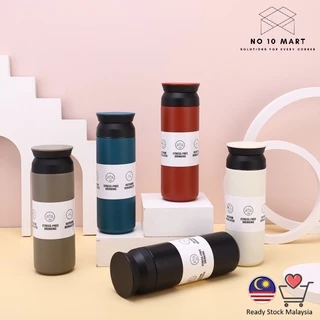 [Ready Stock] 480ML Portable thermos tumbler Water bottle 304 Stainless Steel Cup Drinking Vacuum Flask Hot & Cold Drink