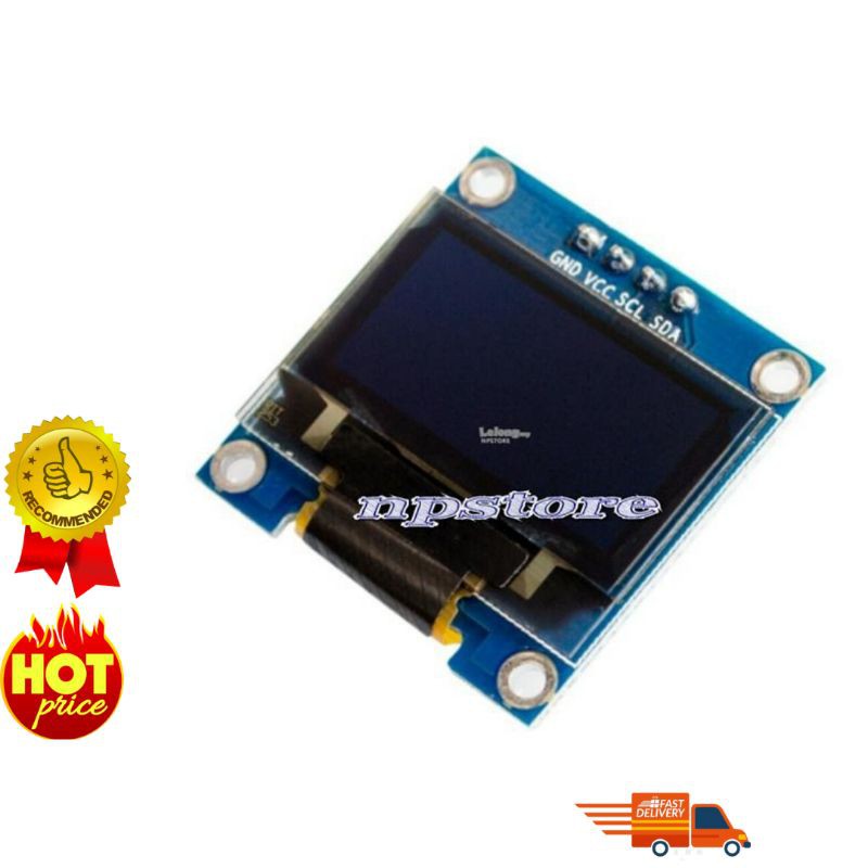 🔥READY ITEMS 💥 0.96 INCH OLED DISPLAY MODULE SSD1306 BLUE | Shopee Malaysia