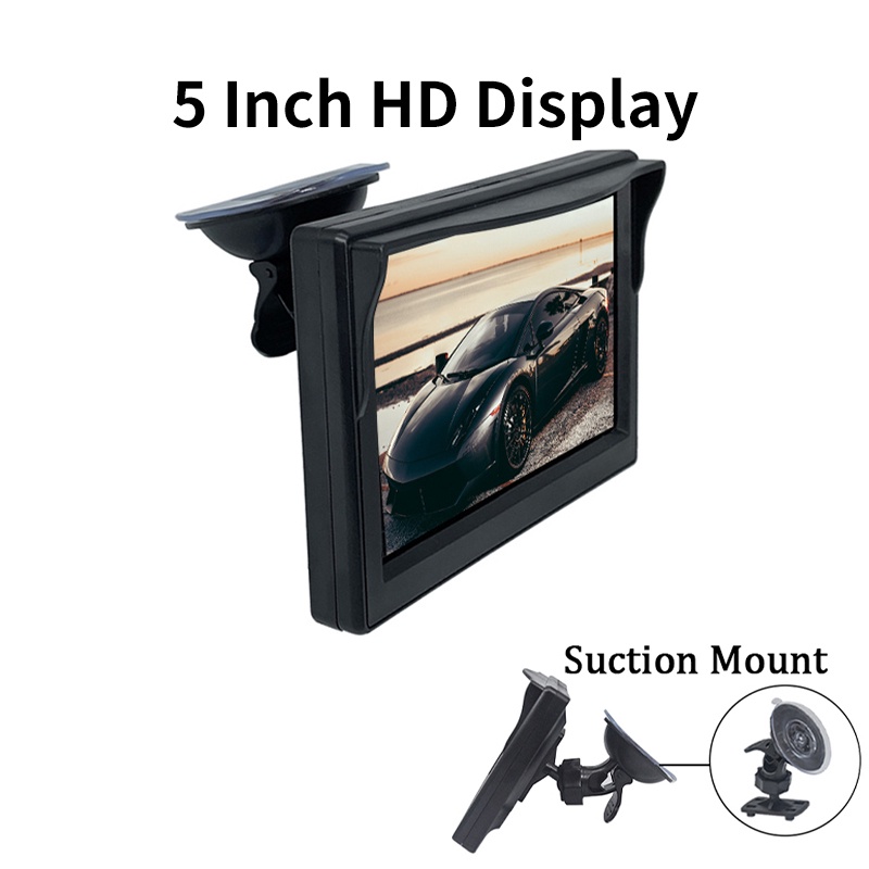 Hippcron 5 Inch Car Monitor TFT LCD 5