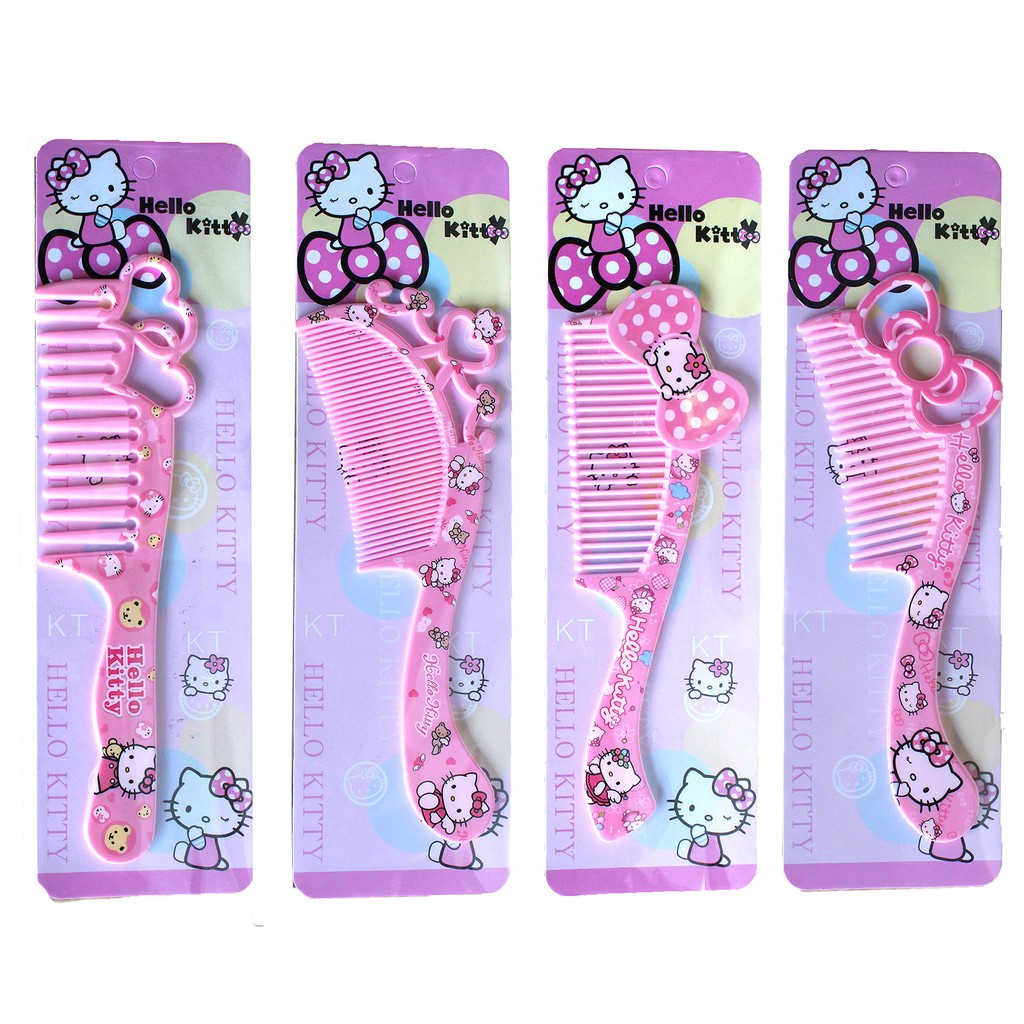 Hello Kitty Comb Set (4 in 1) | Shopee Malaysia