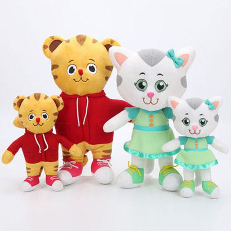 Delightfully Soft Daniel Tiger And Katerina Kittycat Plush Xmas Toys ...