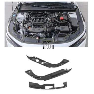 {READY STOCK}Honda Civic FE 2022++ Engine Dust Cover/Engine Side Cover ...