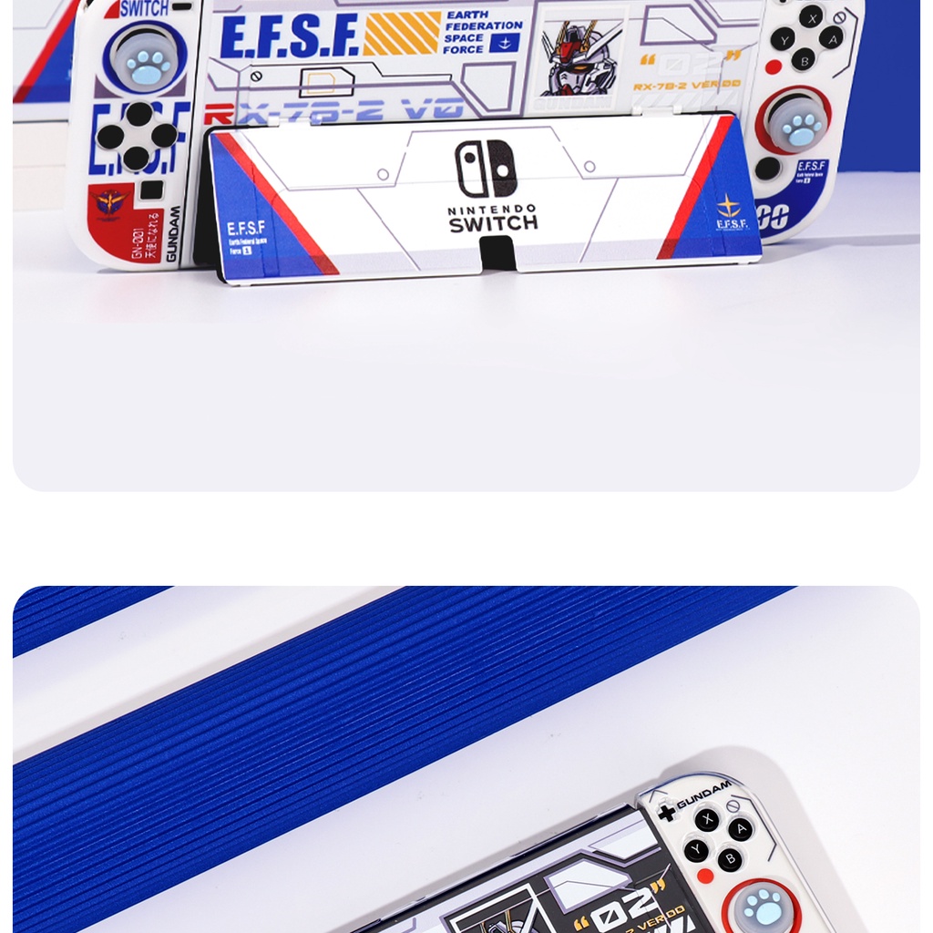 [Gundam] Case for Nintendo Switch & OLED, Console & Accessories with ...