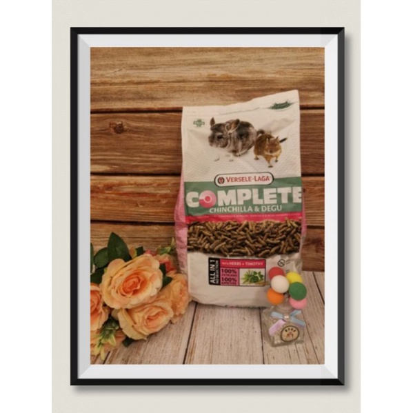 Versele-laga complete chinchilla & degu food 500g Exp 17/10/2024 ...