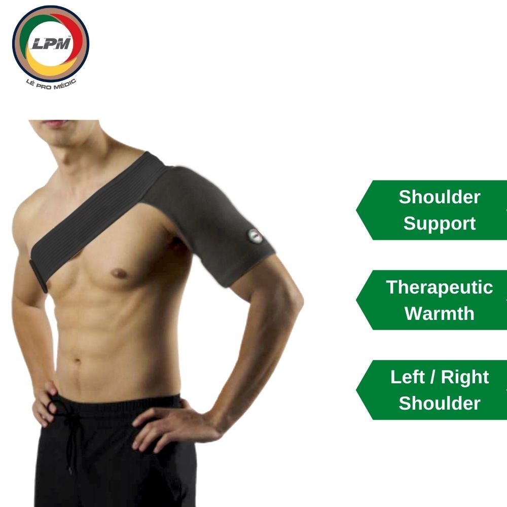 LPM Shoulder Support for Left or Right Shoulder - Dislocated Shoulder ...