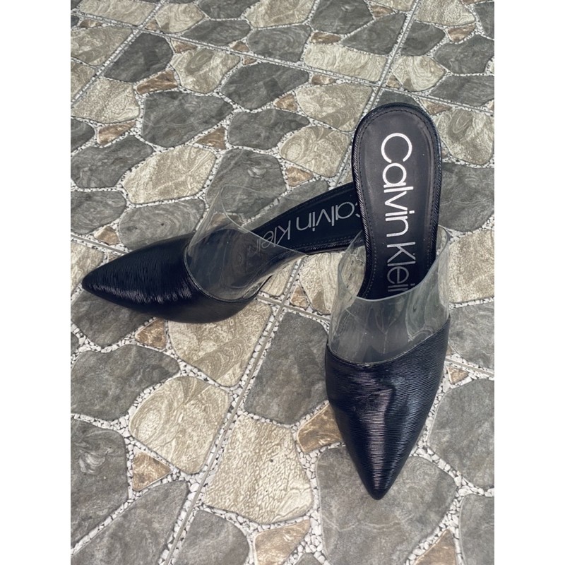 Calvin klein discount graycie mules