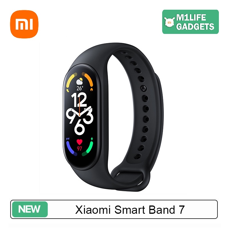 Xiaomi Smart Band 7 | Black | 1 Year Warranty | Shopee Malaysia