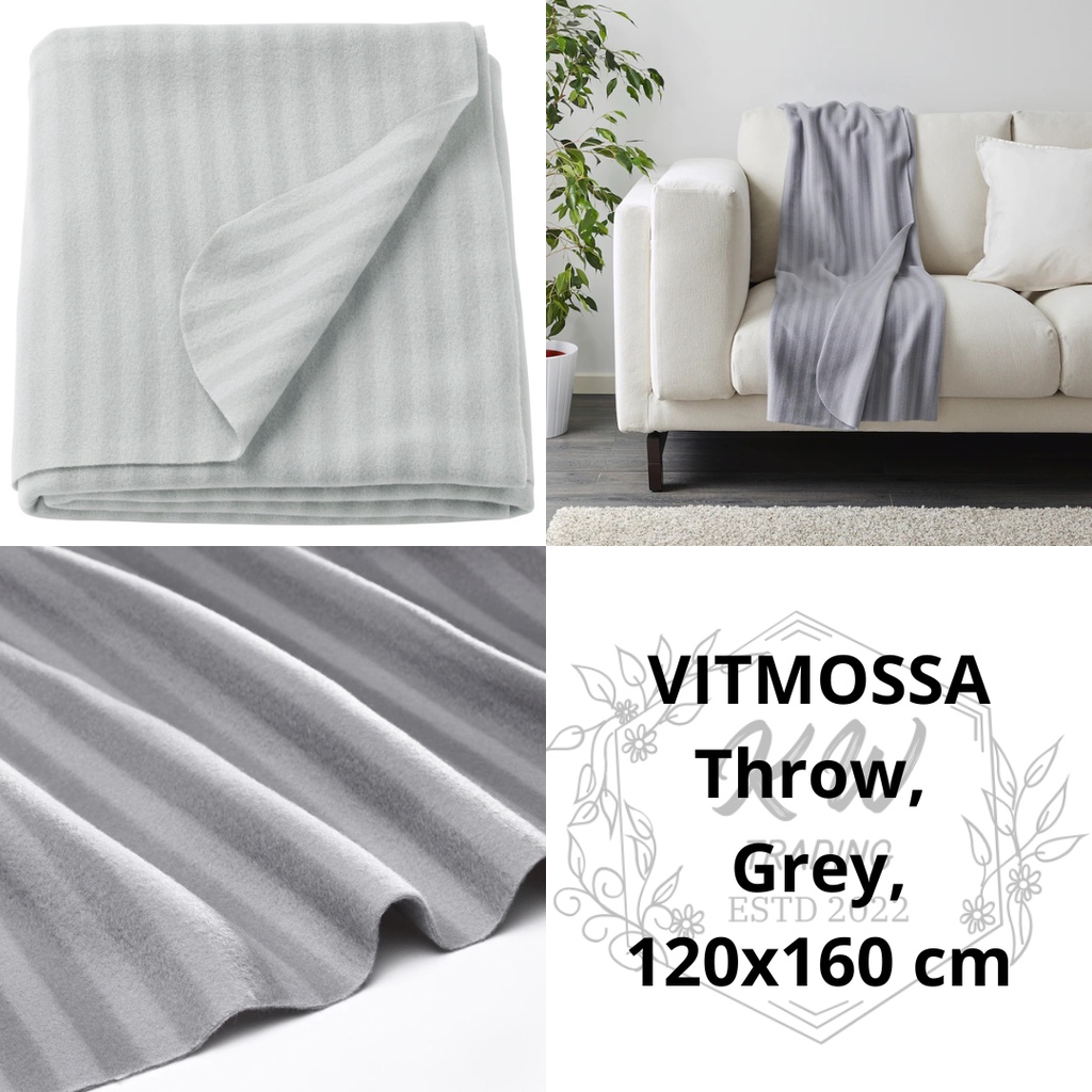 Ikea vitmossa throw sale