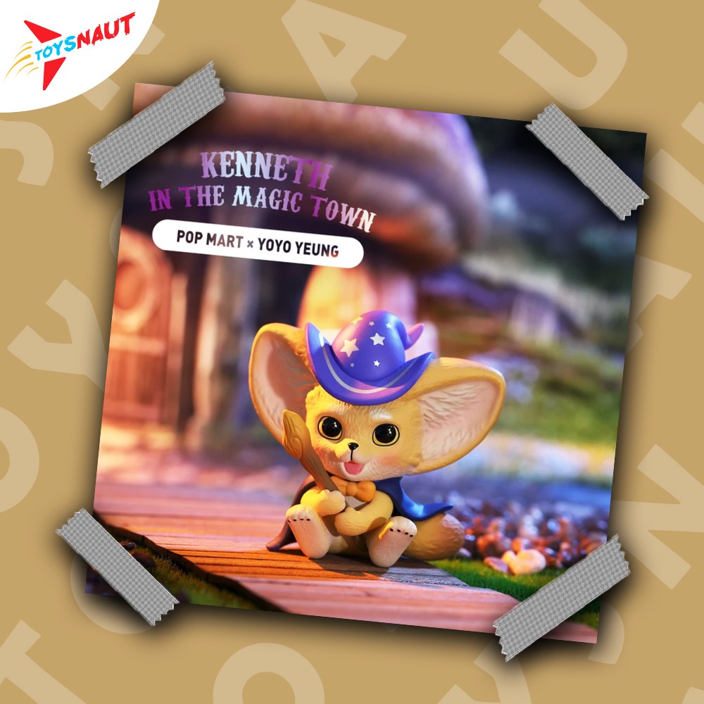 Popmart/pop MART x The Kenneth Fox Magic Town Blind Box - Flying Broom ...