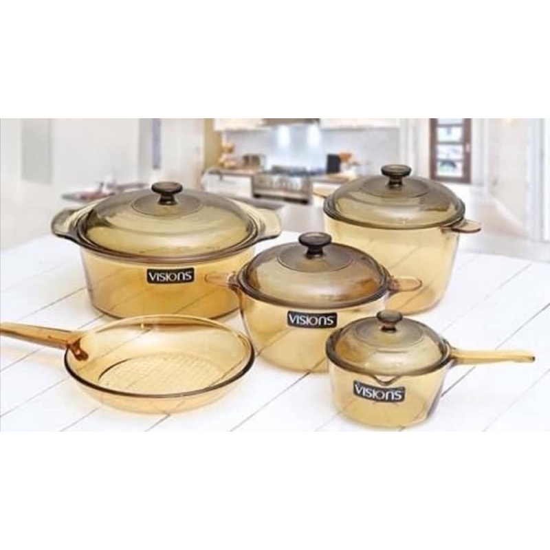 Visions® 9pc Cookware Super Set Shopee Malaysia