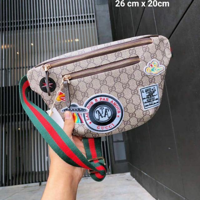 Belt Waist Pouch Sling Bag UFO SHUIB EMBROIDERY SULAM Shopee