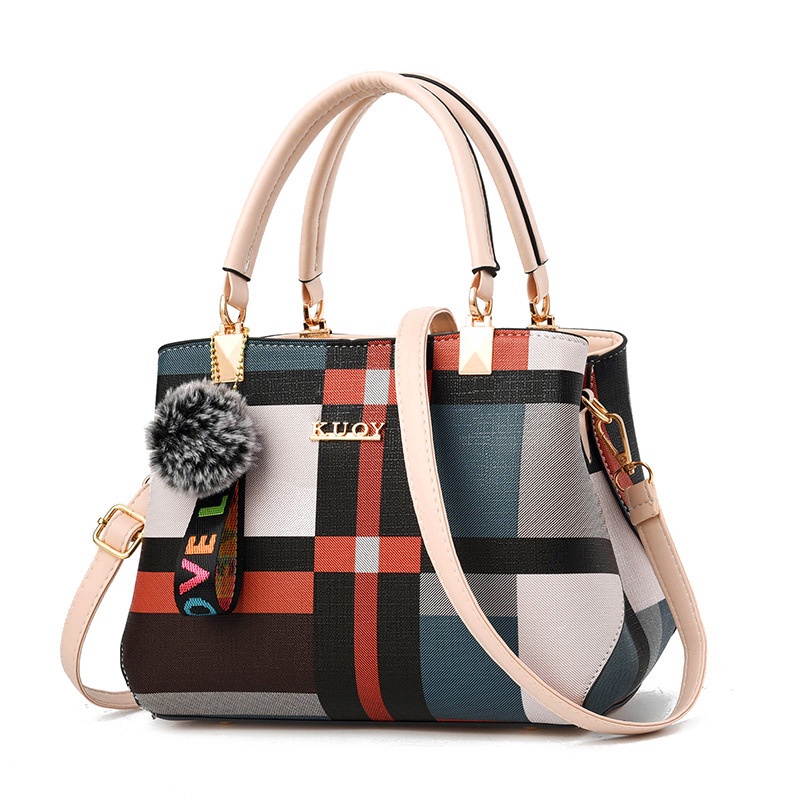 [ReadyStock] Women Fashion Bag Large Volume Big Handbag Beg Tangan ...
