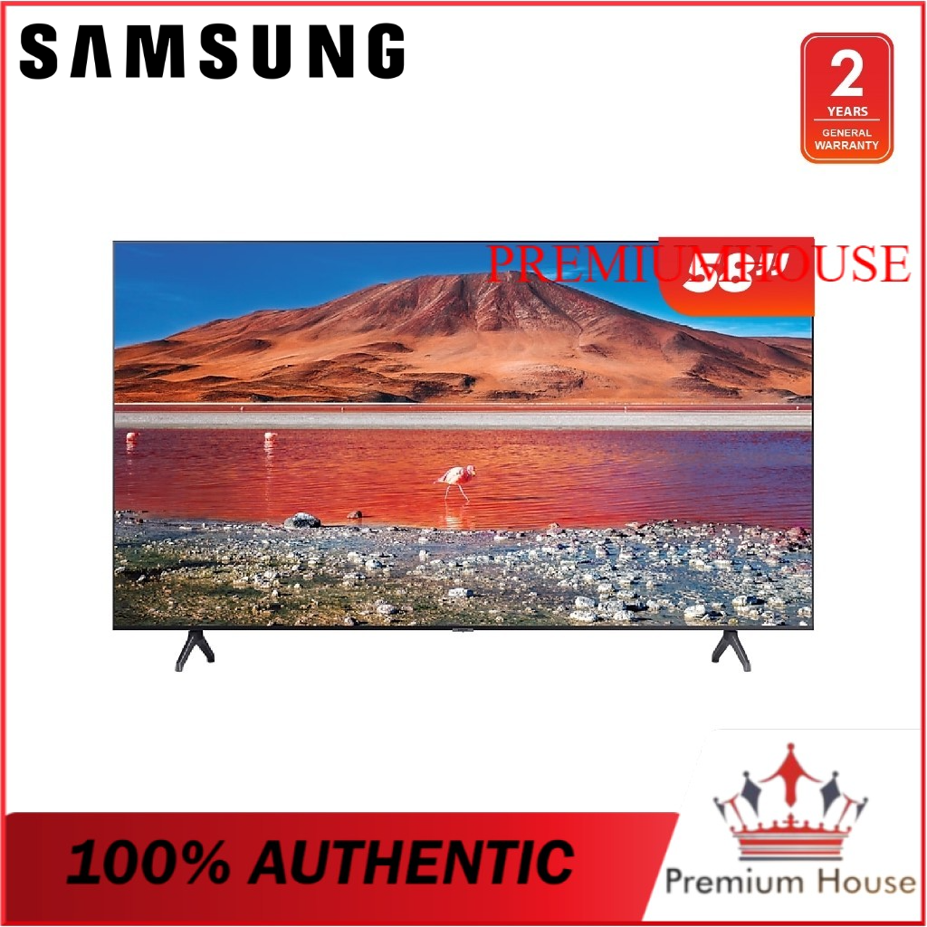 2020samsung 58 Tu7000 4k Uhd Smart Tv With Crystal Processor 4k Ua58tu7000kxxm 2 Years 4705