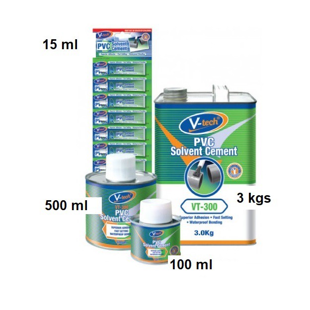 PVC GUM ( V-TECH SOLVENT GUM) | Shopee Malaysia