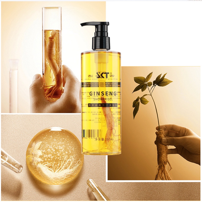 jerawat badan ginseng herbal soap Acne Body Wash Mites Anti Itch Shower