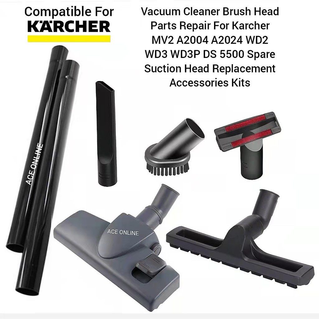 SPARE PARTS ACCESSORIES TOOLS FOR KARCHER WD3 WD3P MV3 WET & DRY