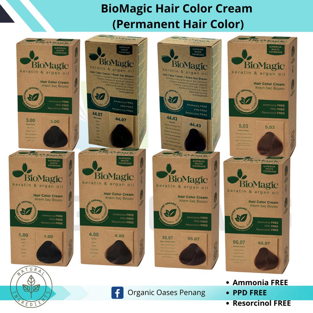 BioMagic Hair Color Cream (With Certified Organic Ingredients, NO